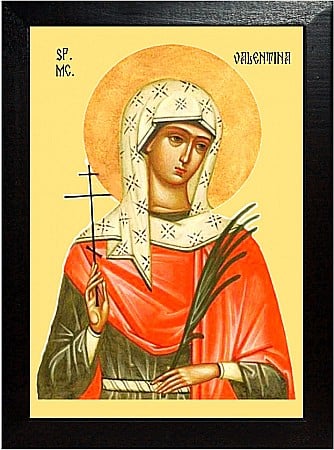 Icoane Iulie - Sfanta Mucenita Valentina