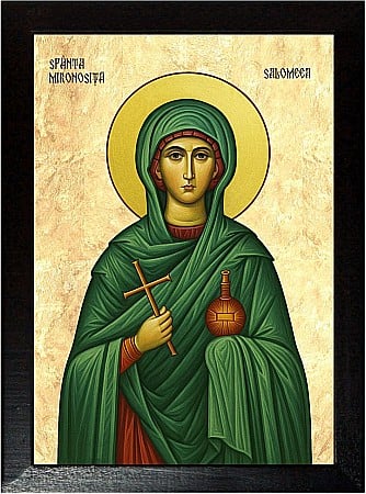 Sfinti August - Sfânta Salomeea, Mironosița
