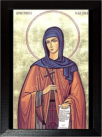 Sfinti August - Sfanta Teodora de la Sihla