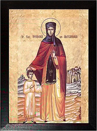 Icoane Septembrie - Sfanta Teodora din Alexandria