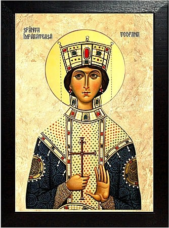 Icoane Decembrie - Sfânta Teofana Împărăteasa