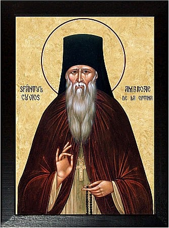 Icoane Octombrie - Sfântul Ambrozie de la Optina