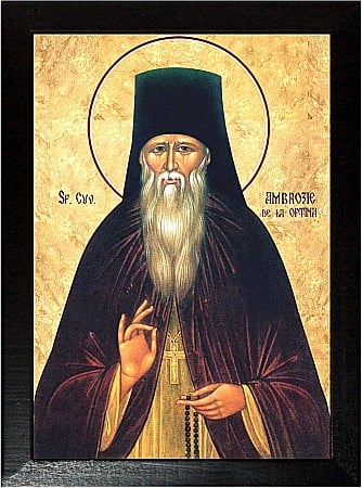 Icoane Octombrie - Sfantul Ambrozie de la Optina