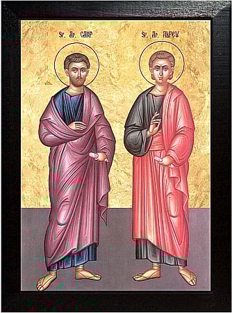 Icoane Mai - Sfantul Apostol Carp, Sfantul Apostol Alfeu