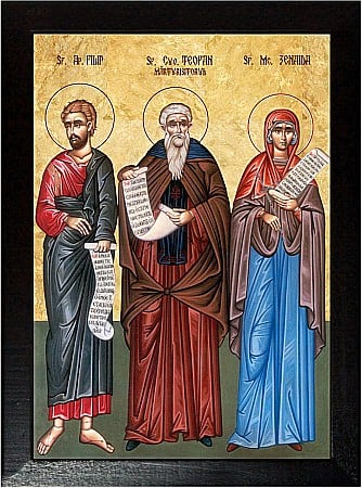 Icoane Octombrie - Sfantul Apostol Filip, Sfantul Ierarh Teofan Marturisitorul, Sfanta Mucenita Zenaida