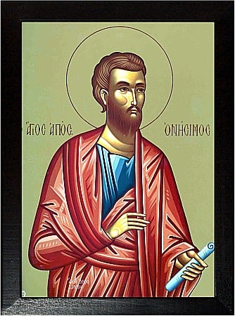 Icoane Februarie - Sfantul Apostol Onisim model Athos