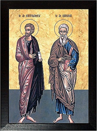 Sfinti Iunie - Sfantul Apostol Vartolomeu, Sfantul Apostol Varnava