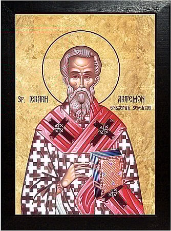 Icoane Martie - Sfantul Artemon Episcopul Seleuciei din Pisidia