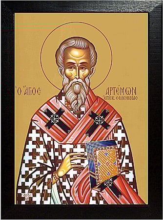 Sfinti Martie - Sfantul Artemon Episcopul Seleuciei din Pisidia model Athos