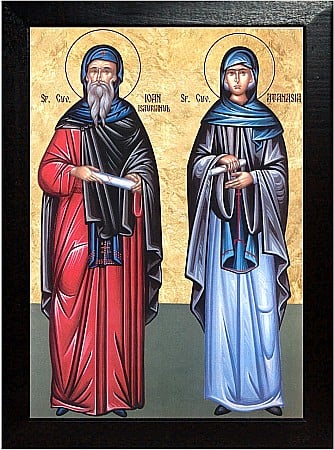 Sfinti Aprilie - Sfantul Cuv Ioan Isaurianul, Sfanta Cuvioasa Atanasia