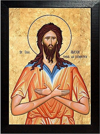 Icoane Martie - Sfantul Cuvios Alexie, omul lui Dumnezeu