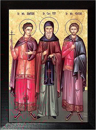 Sfinti Aprilie - Sfantul Cuvios Amfian, Sf Cuvios Tit, Sf Mucenic Edesie