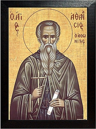 Sfinti Iulie - Sfantul Cuvios Atanasie Atonitul