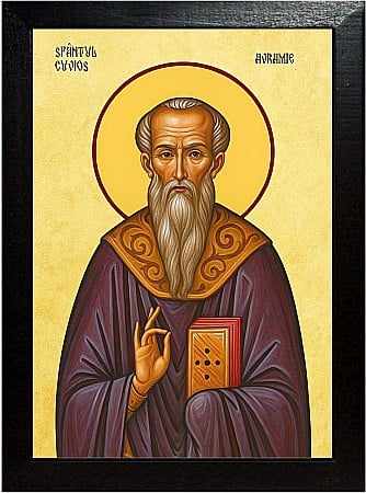 Icoane Octombrie - Sfântul Cuvios Avramie