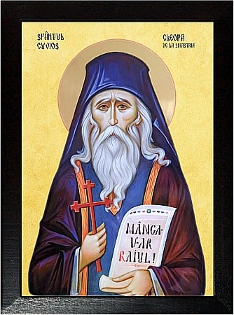 Icoane Sfinti - Sfântul Cuvios Cleopa de la Sihăstria