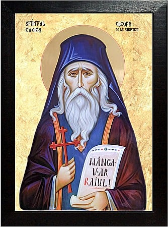 Icoane Sfinti - Sfântul Cuvios Cleopa de la Sihăstria