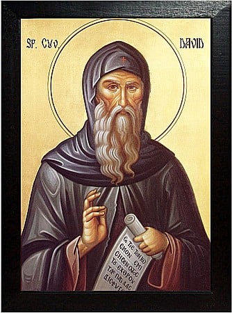 Sfinti Noiembrie - Sfantul Cuvios David din Evvia