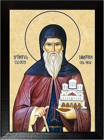 Icoane Octombrie - Sfântul Cuvios Dimitrie cel Nou Basarabov, Ocrotitorul Bucureștilor