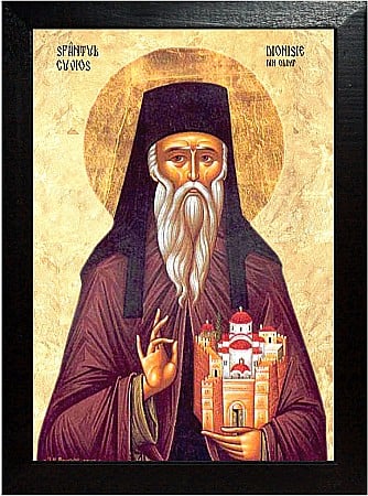 Sfinti Ianuarie - Sfântul Cuvios Dionisie din Olimp