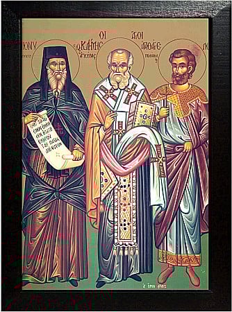 Sfinti Ianuarie - Sfantul Cuvios Dionisie, Sfantul Ierarh Clement, Sfantul Agatanghel model Athos