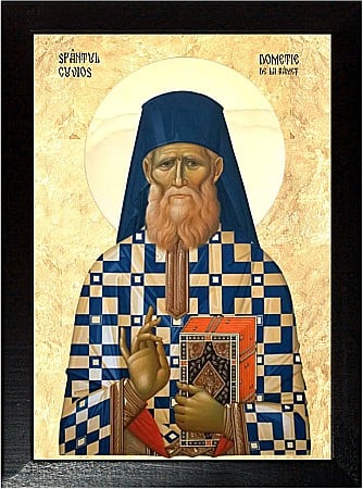 Icoane Iulie - Sfântul Cuvios Dometie cel Milostiv de la Râmeț