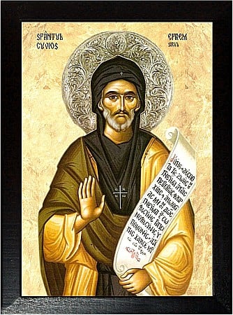 Sfinti Ianuarie - Sfântul Cuvios Efrem Sirul