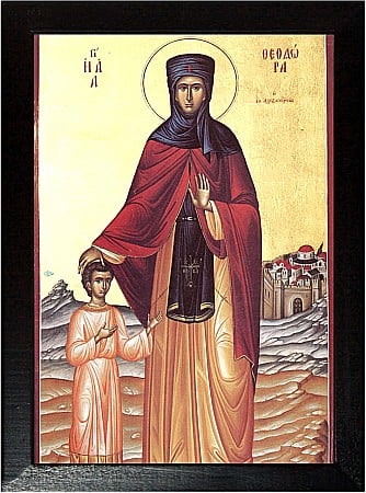 Sfantul Cuvios Eufrosin Bucatarul, Sfanta Teodora din Alexandria, Sfanta Teodora [2]
