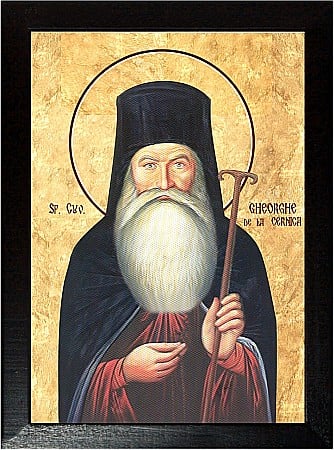 Icoane Decembrie - Sfantul Cuvios Gheorghe de la Cernica