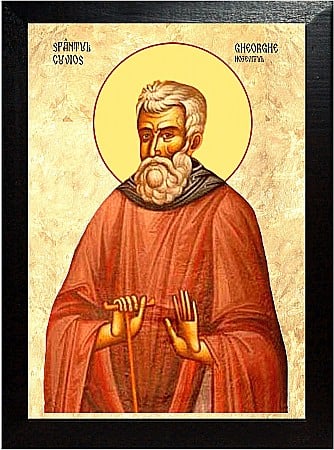 Sfinti Ianuarie - Sfântul Cuvios Gheorghe Hozevitul