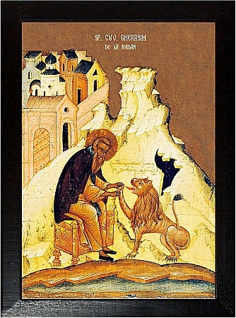 Sfinti Martie - Sfântul Cuvios Gherasim de la Iordan