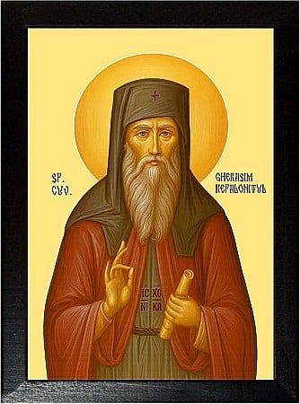 Icoane Octombrie - Sfântul Cuvios Gherasim din Kefalonia