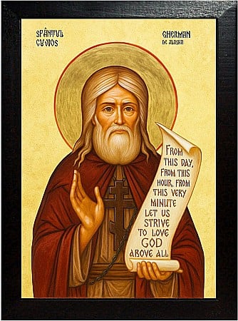 Icoane Noiembrie - Sfântul Cuvios Gherman de Alaska