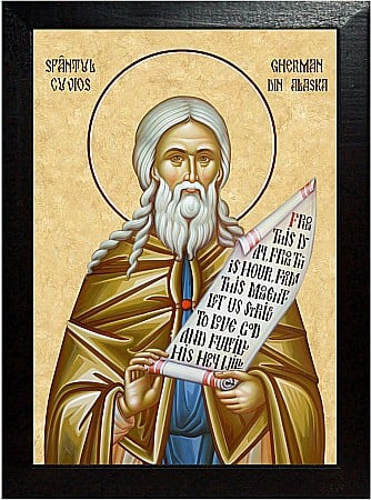 Icoane Noiembrie - Sfântul Cuvios Gherman din Alaska