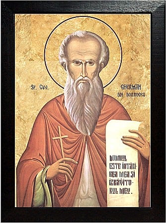 Icoane Februarie - Sfantul Cuvios Gherman din Dobrogea