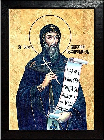 Sfinti Noiembrie - Sfantul Cuvios Grigorie Decapolitul