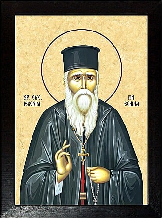 Icoane Octombrie - Sfântul Cuvios Ieronim din Eghina