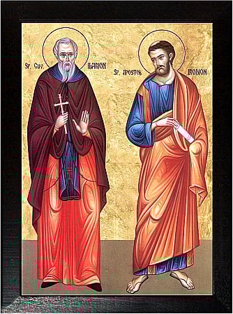 Icoane Martie - Sfantul Cuvios Ilarion, Sfantul Apostol Irodion