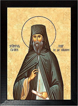 Sfinti August - Sfântul Cuvios Iosif de la Văratec