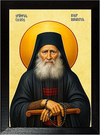 Sfinti August - Sfântul Cuvios Iosif Isihastul