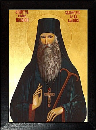 Icoane Mai - Sfantul Cuvios Irodion, Staretul de la Lainici