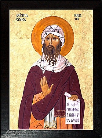 Icoane Ianuarie - Sfântul Cuvios Isaac Sirul