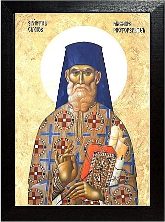 Sfinti August - Sfântul Cuvios Macarie Protopsaltul