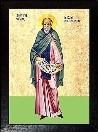 Sfinti August - Sfantul Cuvios Maxim Marturisitorul, mutarea moastelor sale