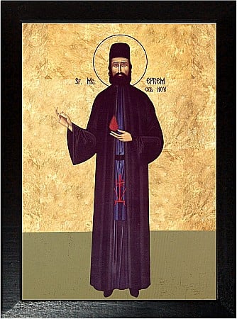 Icoane Mai - Sfantul Cuvios Mucenic Efrem cel Nou
