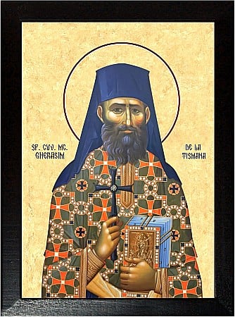 Icoane Sfinti - Sfântul Cuvios Mucenic Gherasim de la Tismana