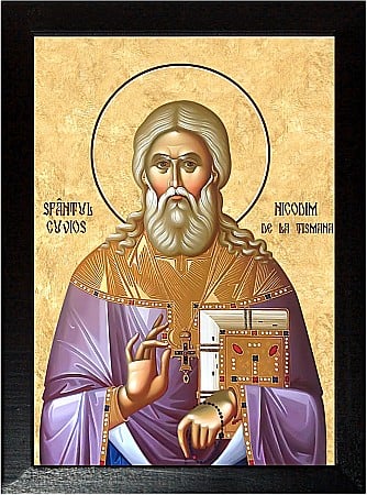Icoane Decembrie - Sfântul Cuvios Nicodim de la Tismana
