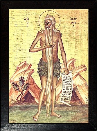 Icoane Iunie - Sfantul Cuvios Onufrie cel Mare