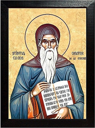 Sfinti Septembrie - Sfântul Cuvios Onufrie de la Vorona