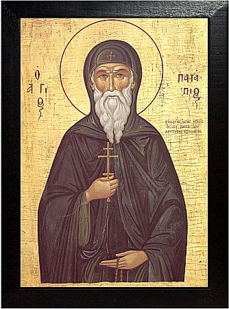 Sfinti Decembrie - Sfantul Cuvios Patapie, model bizantin