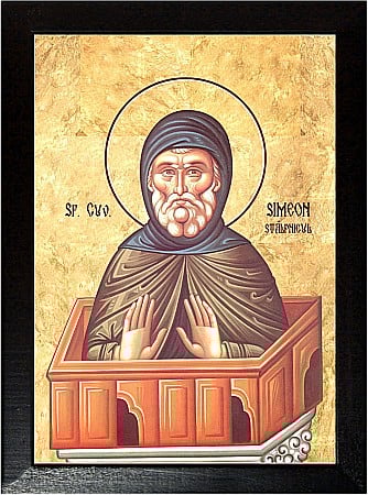 Sfinti Septembrie - Sfantul Cuvios Simeon Stalpnicul